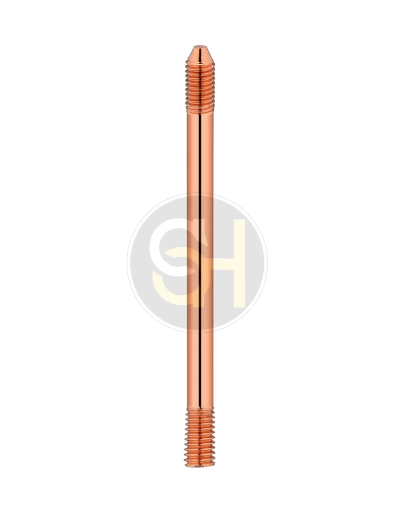 Copper bonded Earthing Rod with Thread