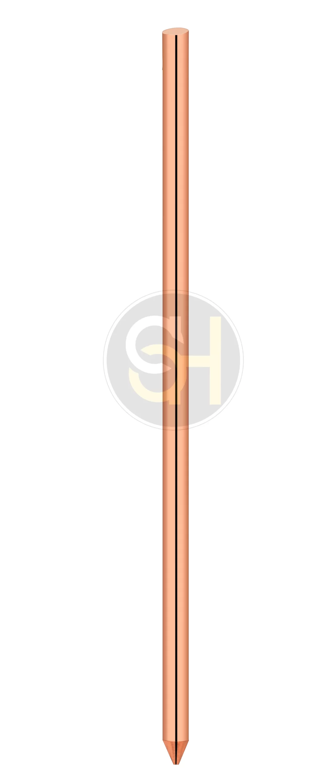 Copper bonded Earthing Rod